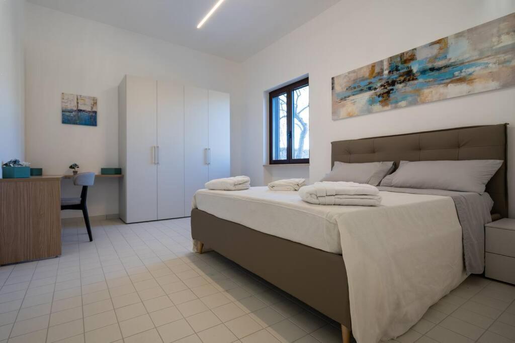 Elegante Villa Tra Mare E Storia Paestum Luaran gambar