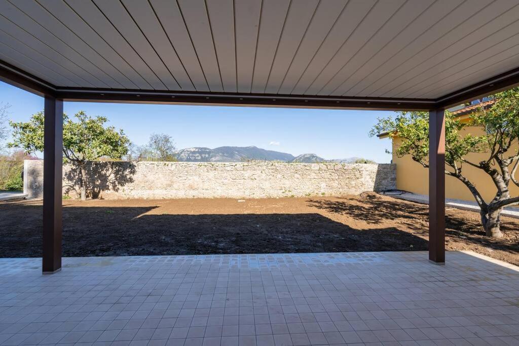 Elegante Villa Tra Mare E Storia Paestum Luaran gambar